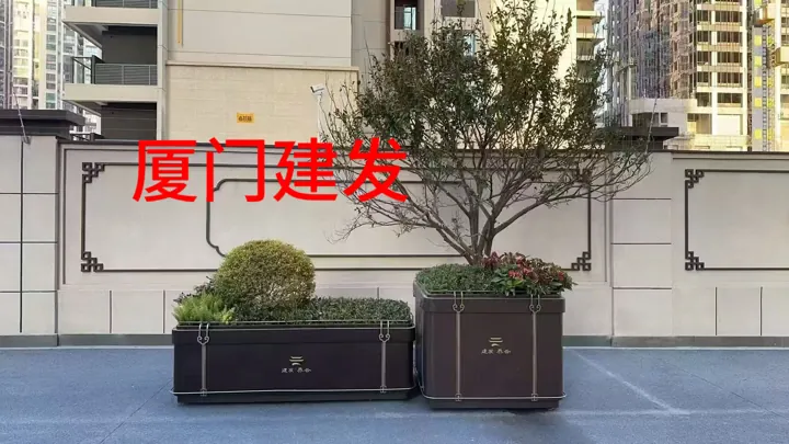 户外花箱 · 高低组合 · 工程与制造现场